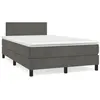 Image de vidaXL Sommier à Lattes de Lit avec Matelas, Lit Rembourré, Lit Double, Lit Adulte de Chambre à Coucher Intérieur, Moderne, 3269826