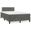 Image de vidaXL Sommier à Lattes de Lit avec Matelas, Lit Rembourré, Lit Double, Lit Adulte de Chambre à Coucher Intérieur, Moderne, 3269832