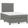Image de vidaXL Sommier à Lattes de Lit avec Matelas, Lit Rembourré, Lit Double, Lit Adulte de Chambre à Coucher Intérieur, Moderne, 3269889