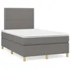 Image de vidaXL Sommier à Lattes de Lit avec Matelas, Lit Rembourré, Lit Double, Lit Adulte de Chambre à Coucher Intérieur, Moderne, 3269924