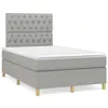 Image de vidaXL Sommier à Lattes de Lit avec Matelas, Lit Rembourré, Lit Double, Lit Adulte de Chambre à Coucher Intérieur, Moderne, 3269951