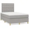 Image de vidaXL Sommier à Lattes de Lit avec Matelas, Lit Rembourré, Lit Double, Lit Adulte de Chambre à Coucher Intérieur, Moderne, 3269958
