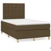 Image de vidaXL Sommier à Lattes de Lit avec Matelas, Lit Rembourré, Lit Double, Lit Adulte de Chambre à Coucher Intérieur, Moderne, 3269961