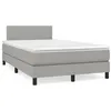 Image de vidaXL Sommier à Lattes de Lit avec Matelas et LED, Lit Rembourré, Lit Double, Lit Adulte de Chambre à Coucher Intérieur, 3270032