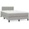 Image de vidaXL Sommier à Lattes de Lit avec Matelas LED, Lit Rembourré, Lit Double, Lit Adulte de Chambre à Coucher Intérieur, 3270067