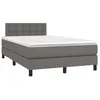 Image de vidaXL Sommier à lattes de Lit avec Matelas et LED, Lit Rembourré, Lit Double, Lit Adulte de Chambre à Coucher Intérieur, 3270139
