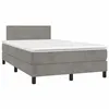 Image de vidaXL Sommier à lattes de Lit avec Matelas et LED, Lit Rembourré, Lit Double, Lit Adulte de Chambre à Coucher Intérieur, 3270141