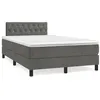 Image de vidaXL Sommier à lattes de Lit avec Matelas et LED, Lit Rembourré, Lit Double, Lit Adulte de Chambre à Coucher Intérieur, 3270172