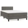 Image de vidaXL Sommier à lattes de Lit avec Matelas et LED, Lit Rembourré, Lit Double, Lit Adulte de Chambre à Coucher Intérieur, 3270178