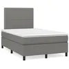 Image de vidaXL Sommier à lattes de Lit avec Matelas et LED, Lit Rembourré, Lit Double, Lit Adulte de Chambre à Coucher Intérieur, 3270191