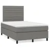 Image de vidaXL Sommier à lattes de Lit avec Matelas et LED, Lit Rembourré, Lit Double, Lit Adulte de Chambre à Coucher Intérieur, 3270205