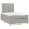 Image de vidaXL Sommier à lattes de Lit avec Matelas et LED, Lit Rembourré, Lit Double, Lit Adulte de Chambre à Coucher Intérieur, 3270260