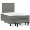 Image de vidaXL Sommier à Lattes de Lit avec Matelas, Lit Rembourré, Lit Double, Lit Adulte de Chambre à Coucher Intérieur, Moderne, 3270342