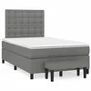 Image de vidaXL Sommier à Lattes de Lit avec Matelas, Lit Rembourré, Lit Double, Lit Adulte de Chambre à Coucher Intérieur, Moderne, 3270384