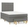 Image de vidaXL Sommier à Lattes de Lit avec Matelas, Lit Rembourré, Lit Double, Lit Adulte de Chambre à Coucher Intérieur, Moderne, 3270405
