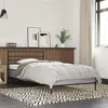 Image de vidaXL Bedframe bewerkt hout en metaal grijs sonoma eiken 75x190 cm845625