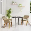 Image de vidaXL Ensemble de repas de jardin 3 pièces Beige Poly Rattan 3261691
