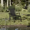 Image de vidaXL Chaise de pêche avec accoudoir pliable vert, siège de pêche, chaise de pêche pliable, chaise de pêche, chaise de 4006416