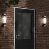 Image de vidaXL Applique murale d'extérieur noir acier inoxydable, éclairage mural d'extérieur, lampe murale de jardin, applique 4006294