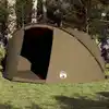 Image de Vidaxl Tente de Pêche, 5 Personnes, Olive, Imperméable