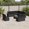 Image de vidaXL Salon de Jardin avec Coussins 12 pcs, Canapés de Terrasse, Ensemble de Meubles d'Extérieur Patio, Moderne, Beige 3218428
