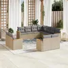 Image de vidaXL Salon de Jardin avec Coussins 11 pcs, Canapés de Terrasse, Ensemble de Meubles de Patio, Mobilier d'Extérieur, Marron 3251870