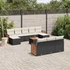 Image de vidaXL Salon de Jardin avec Coussins 12 pcs, Canapés de Terrasse, Ensemble de Meubles de Patio, Mobilier d'Extérieur, Marron 3218473