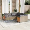 Image de vidaXL Salon de Jardin avec Coussins 8 pcs, Canapés de Patio, Ensemble de Meubles, Mobilier de Terrasse Extérieur, Beige 3260638