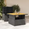 Image de vidaXL Ensemble à Manger de Jardin avec Coussins 2pcs, Table de Terrasse, Ensemble de Meubles de Patio, Mobilier 3277451