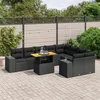 Image de vidaXL Ensemble à Manger de Jardin avec Coussins 17 pcs, Table et Chaises à Dossier Rabattable, Meubles d'Extérieur Patio 3210702
