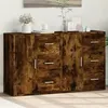 Image de vidaXL Buffets 2 pcs chêne fumé 60x31x70 cm bois d'ingénierie 3276557