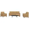 Image de vidaXL Ensemble de canapés 4 pcs avec coussins et traversins velours, canapé, siège de canapé, canapé relax, canapé confort, 3278388