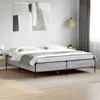 Image de vidaXL Bedframe bewerkt hout metaal grijs sonoma eiken 180x200 cm3279785