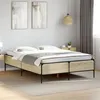 Image de vidaXL Bedframe bewerkt hout metaal sonoma eikenkleurig 90x190 cm3279808