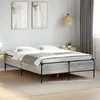Image de vidaXL Bedframe bewerkt hout metaal grijs sonoma eiken 120x190 cm3279820