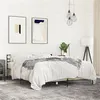 Image de vidaXL Bedframe bewerkt hout metaal sonoma eikenkleurig 160x200 cm3280053