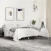 Image de vidaXL Bedframe bewerkt hout metaal bruin eikenkleur 180x200 cm3280061