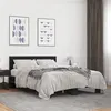 Image de vidaXL Bedframe bewerkt hout metaal zwart 140x200 cm3280102