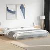 Image de vidaXL Bedframe bewerkt hout betongrijs 180x200 cm3281171