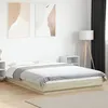 Image de vidaXL Cadre de lit chêne sonoma 140x200 cm bois d'ingénierie, meuble de chambre à coucher, sommier, lit de palette, lit, 3281191