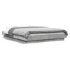 Image de vidaXL Bedframe bewerkt hout betongrijs 120x200 cm3281199