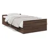 Image de vidaXL Bedframe met lades bewerkt hout bruin eikenkleur 75x190 cm3280355