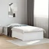Image de vidaXL Cadre de Lit avec Tiroirs, Sommier à Lattes, Lit Adulte, Lit Simple de Chambre à Coucher Intérieur, Blanc 100x200 cm 3280419