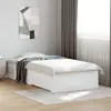 Image de Cadre de lit avec tiroirs sans matelas blanc 90x190 cm
