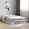Image de Cadre de lit sans matelas blanc 120x200 cm