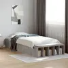 Image de vidaXL Cadre de lit gris béton 90x200 cm bois d'ingénierie, lit, lit simple, lit de rangement, sommier, meubles de chambre, 3280611