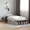Image de vidaXL Cadre de lit sonoma gris 90x190 cm bois d'ingénierie, lit, lit simple, lit de rangement, sommier, meubles de chambre, 3280620