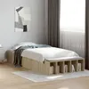 Image de vidaXL Cadre de lit chêne sonoma 75x190 cm bois d'ingénierie, lit, lit simple, lit de rangement, sommier, meubles de 3280624