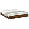 Image de vidaXL Bedframe met lades bewerkt hout gerookt eikenkleurig 180x200 cm3280640