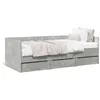 Image de Lit vidaxl 193 x 78 x 65 cm en beton de couleur